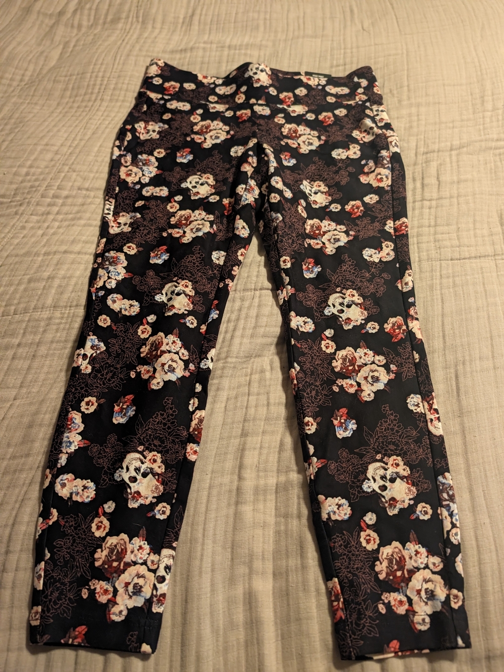 torrid Black Floral Skulls